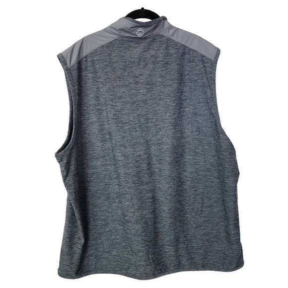 Southern Tide Men's Dark Grey Abercorn Performance Puffer Vest XXL 2XL $138 - Picture 2 of 13